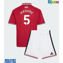Manchester United Harry Maguire #5 Domaci Dres za djecu 2026-27 Kratak Rukav (+ Kratke hlače)